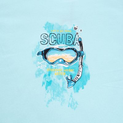 Imagen 2 del producto Polera Niño Turquesa