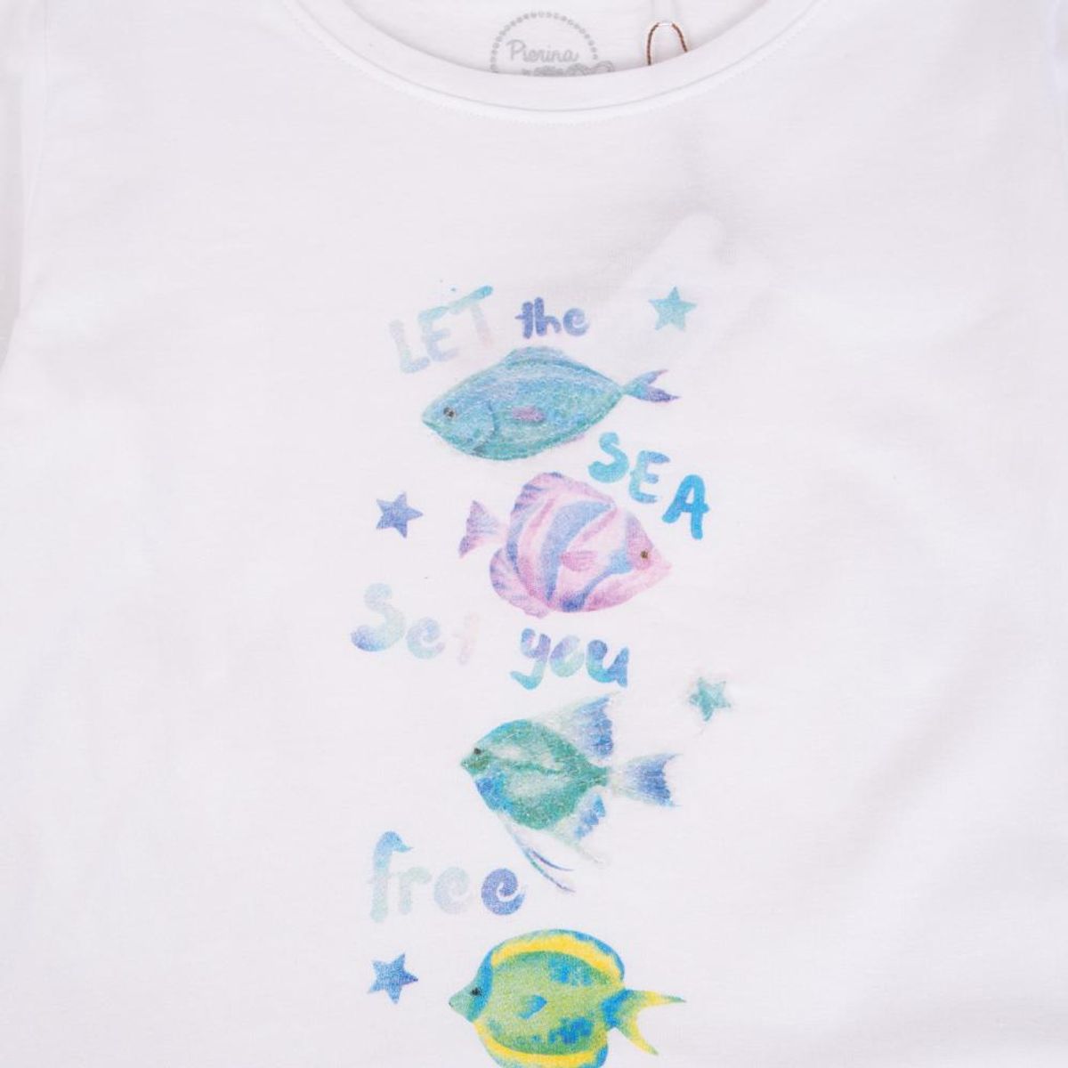 PILLIN - Polera Niña Blanco Pillin PILLIN