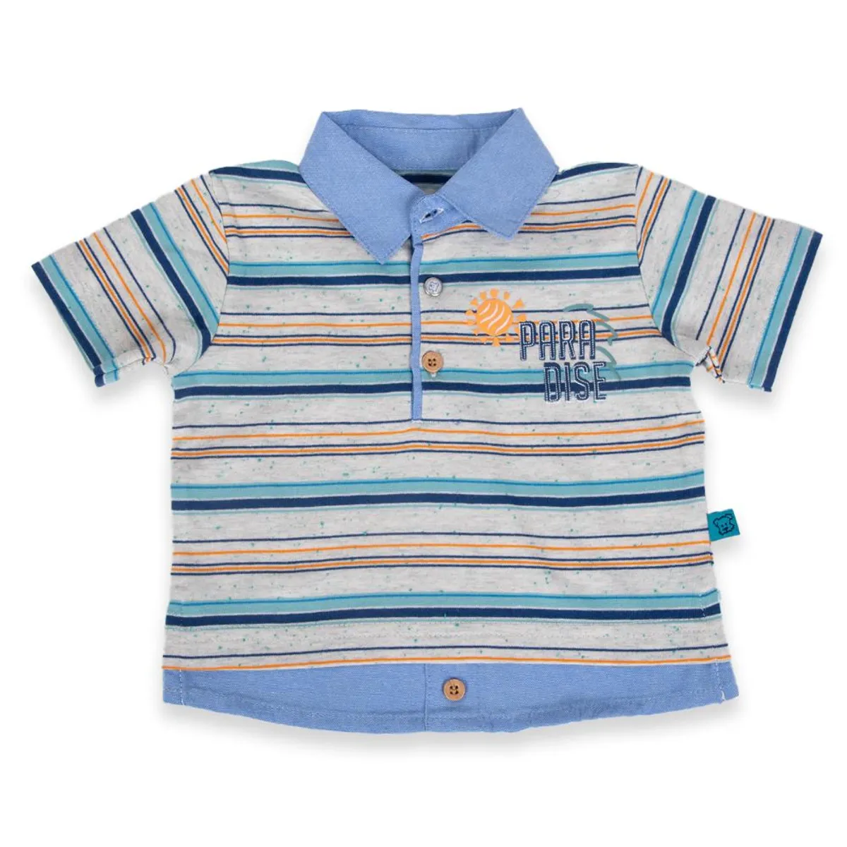 PILLIN - Polera Bebé niño Azul Pillin PILLIN