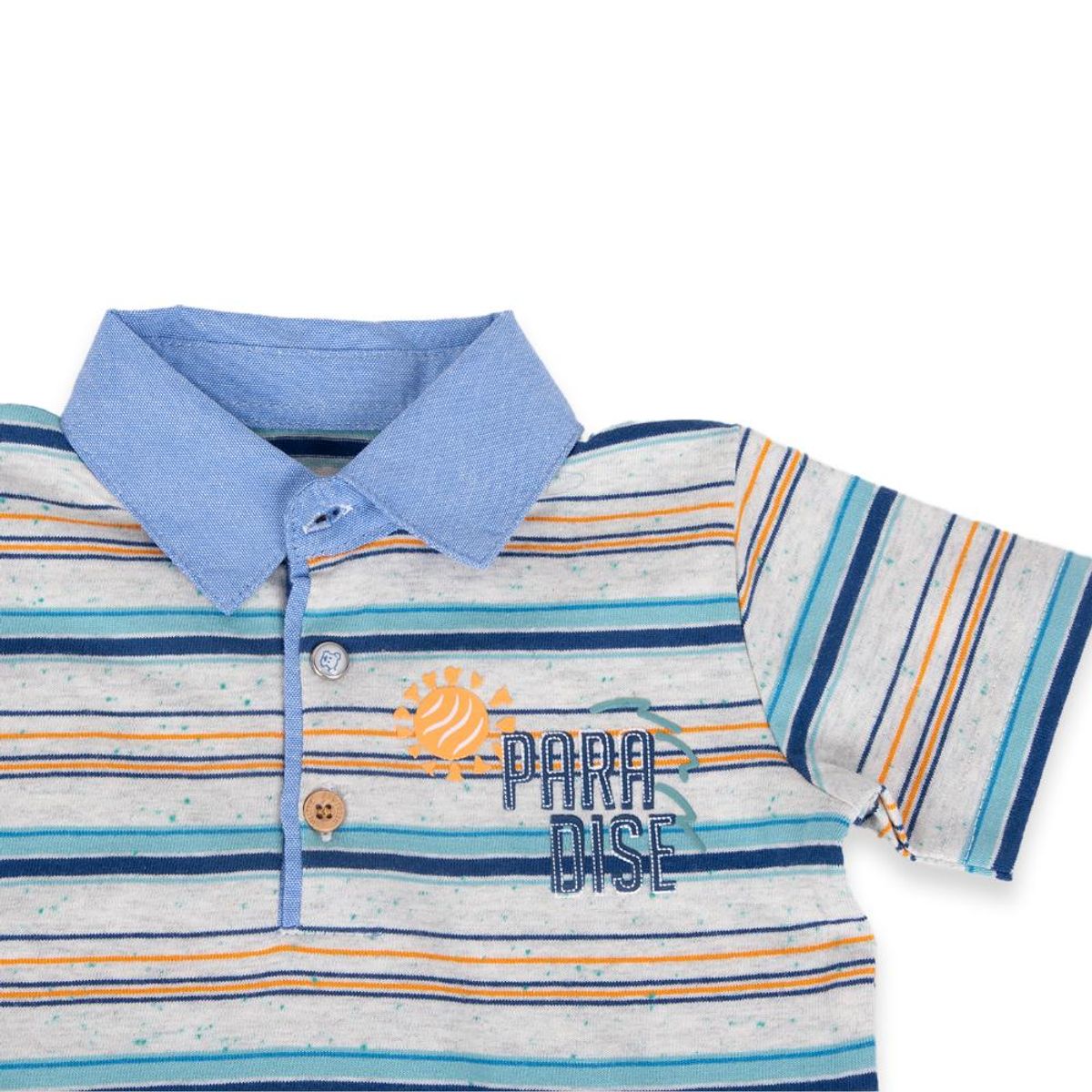 PILLIN - Polera Bebé niño Azul Pillin PILLIN