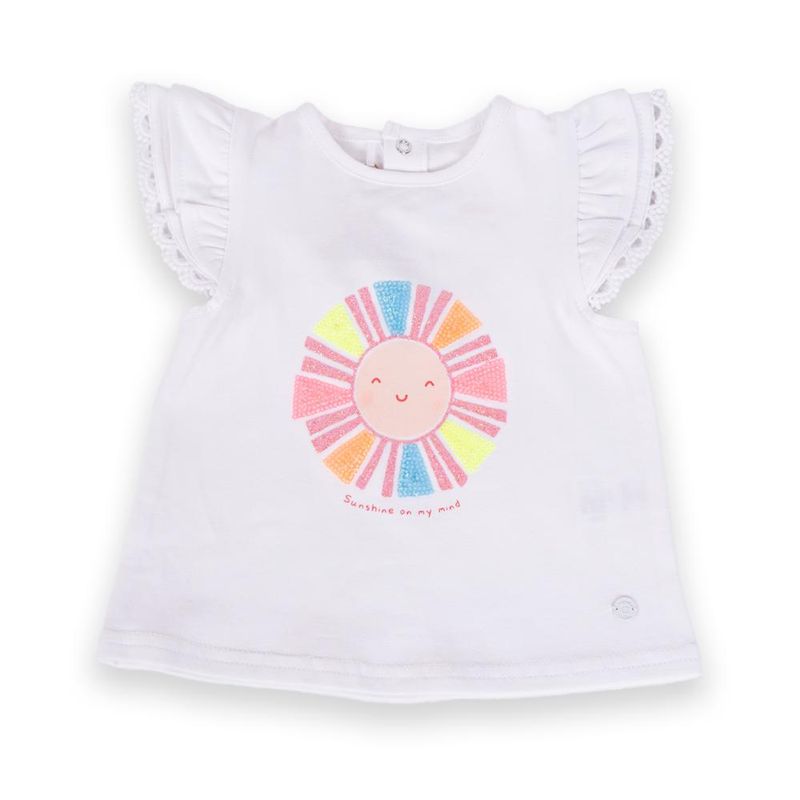 PILLIN - Polera Bebé niña Blanco Pillin PILLIN