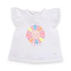 PILLIN - Polera Bebé niña Blanco