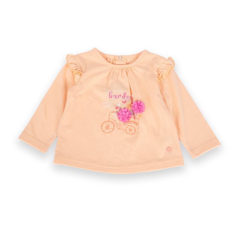 PILLIN - Polera Bebé niña Naranja Pillin PILLIN