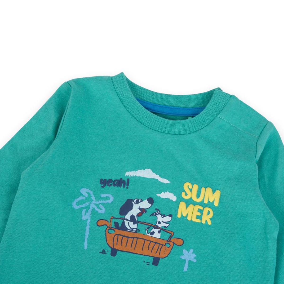 PILLIN - Polera Bebé Niño Verde Pillin - Verde
