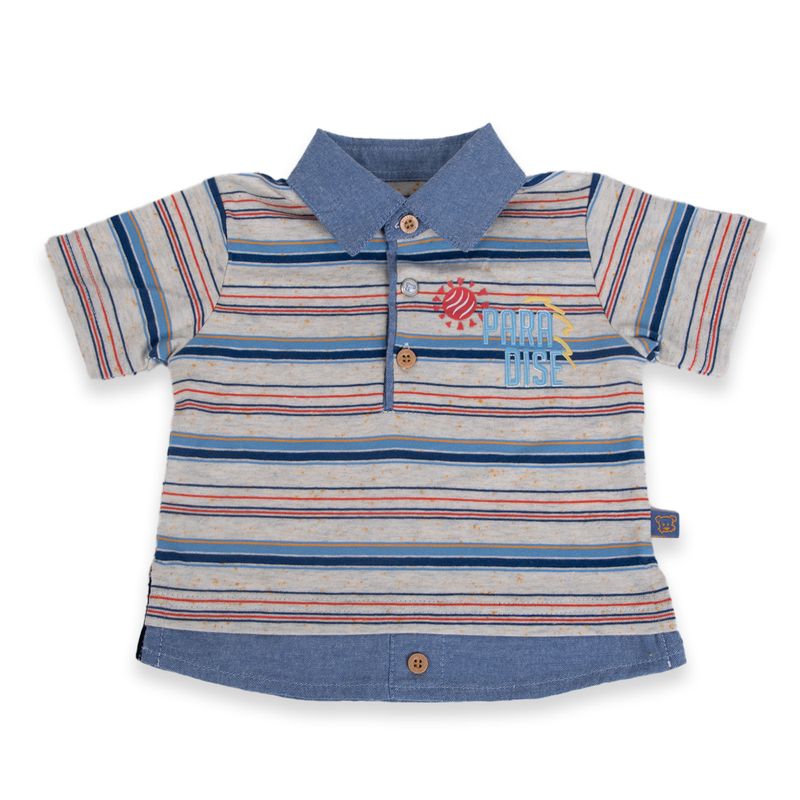 PILLIN - Polera Bebé niño Verde Pillin PILLIN