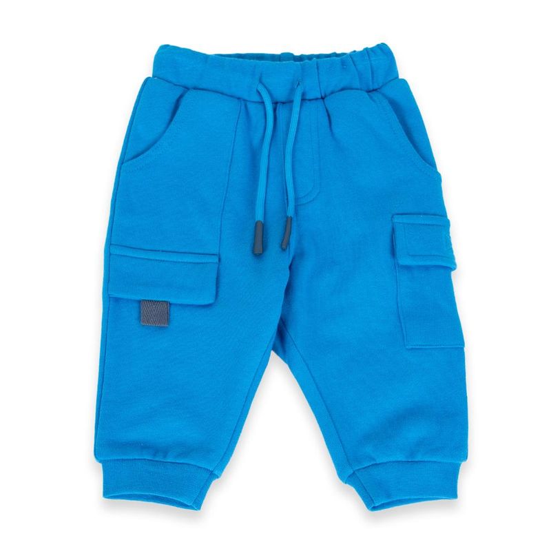 PILLIN - Pantalón Buzo Bebé niño Azul eléctrico Pillin PILLIN