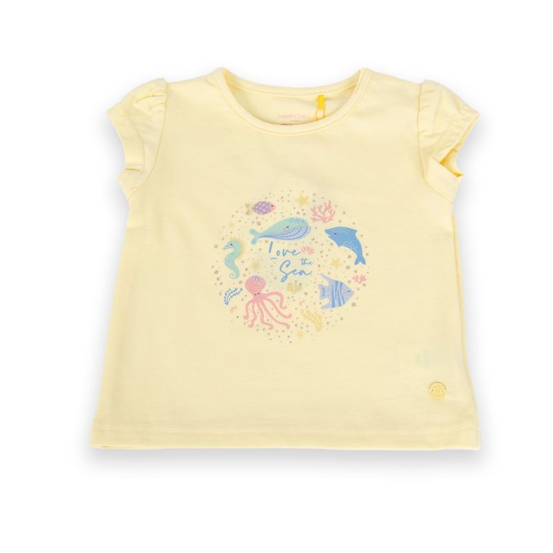 PILLIN - Polera Bebé niña Amarillo Pillin PILLIN
