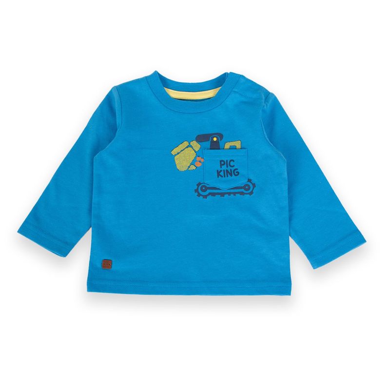 PILLIN - Polera Bebé niño Azul Pillin PILLIN