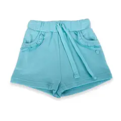 PILLIN - Short Bebé niña Turquesa