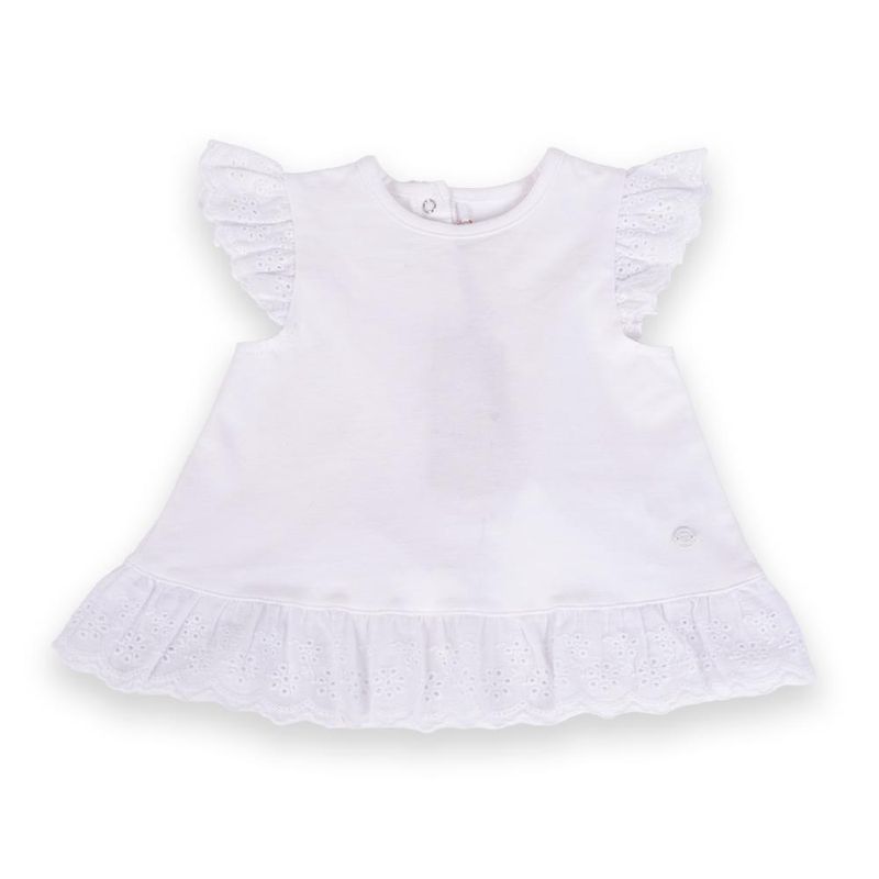 PILLIN - Polera Bebé niña Blanco Pillin PILLIN