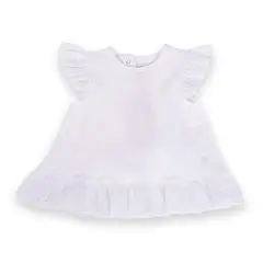 PILLIN - Polera Bebé niña Blanco