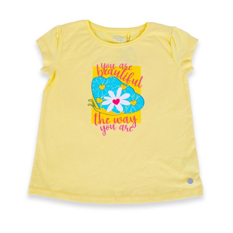 PILLIN - Polera Niña Amarillo Pillin - Amarillo