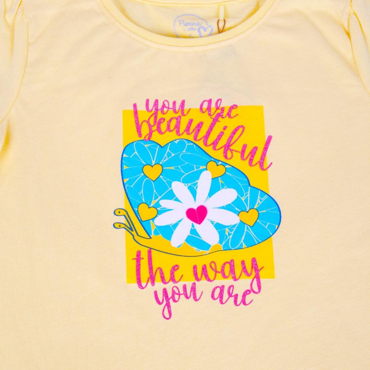 PILLIN - Polera Niña Amarillo Pillin PILLIN