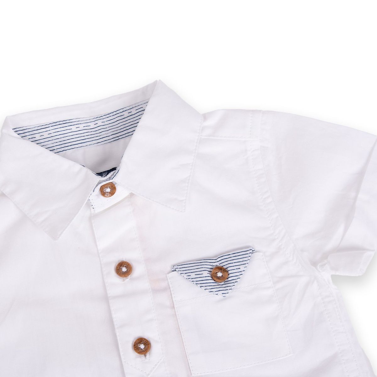 PILLIN - Camisa Bebé niño Blanco Pillin PILLIN