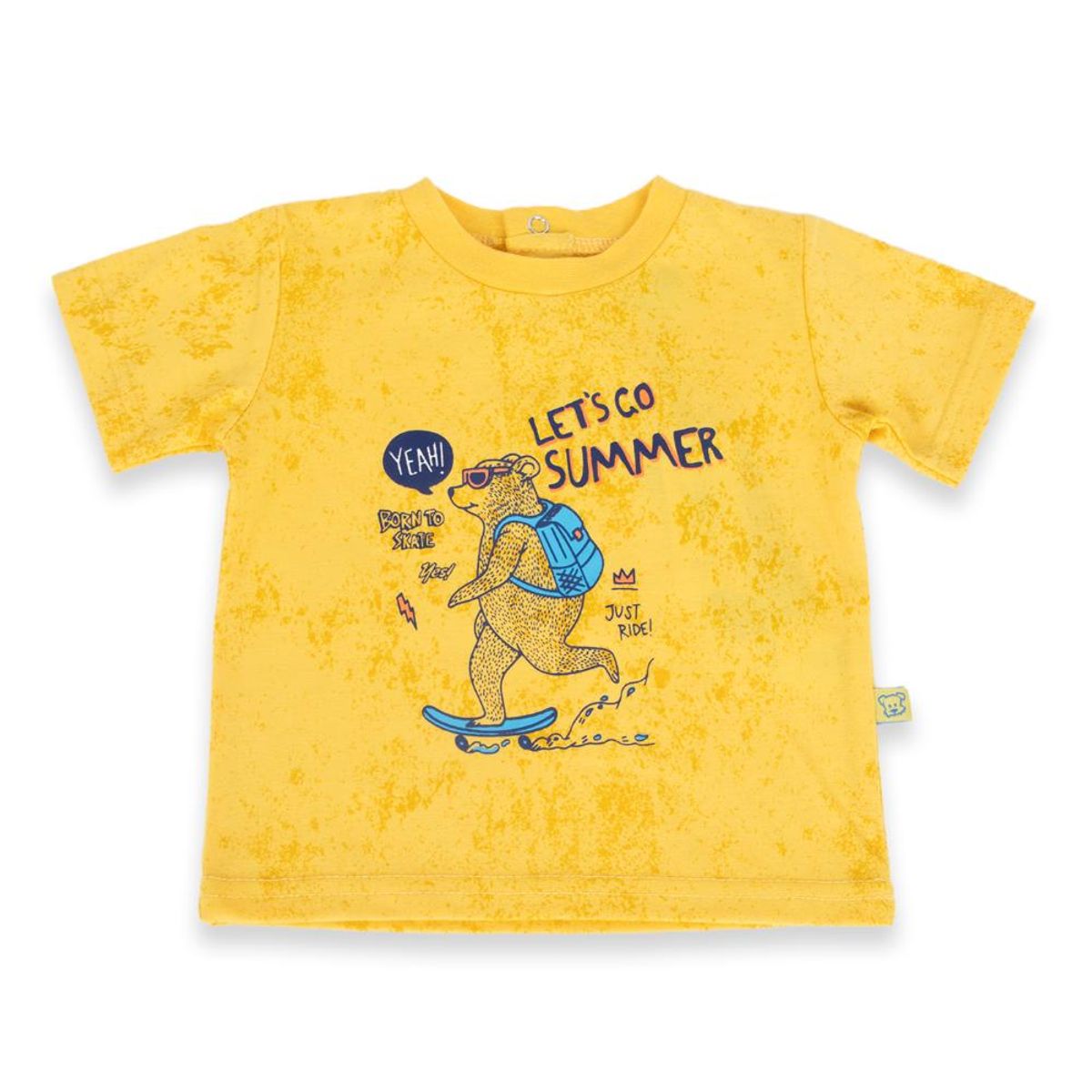 PILLIN - Polera Bebé Niño Amarillo Pillin - Amarillo