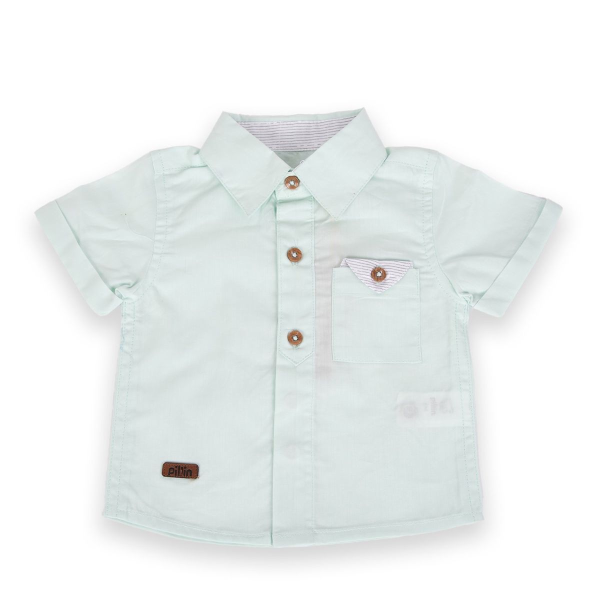 PILLIN - Camisa Bebé niño Verde Pillin PILLIN
