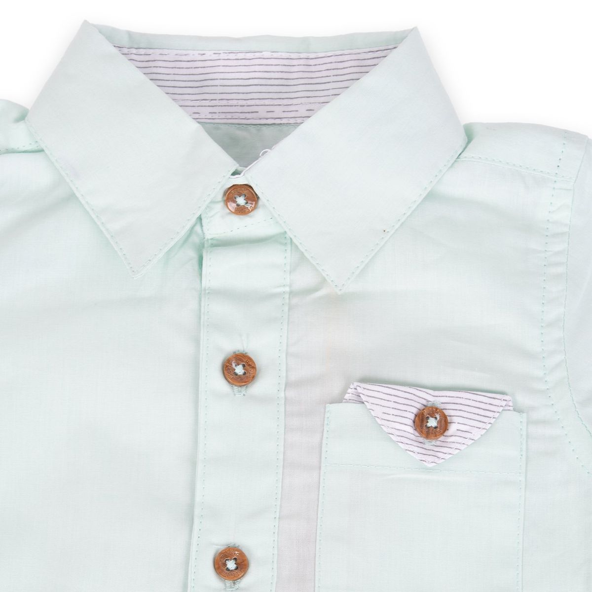 PILLIN - Camisa Bebé niño Verde Pillin PILLIN