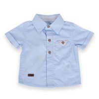 Camisa Bebé niño Celeste