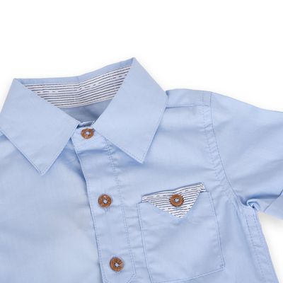 Imagen 2 del producto Camisa Bebé niño Celeste