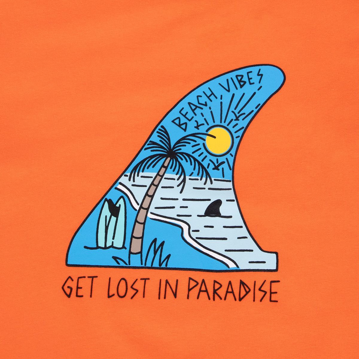 PILLIN - Polera Niño Naranja Pillin PILLIN