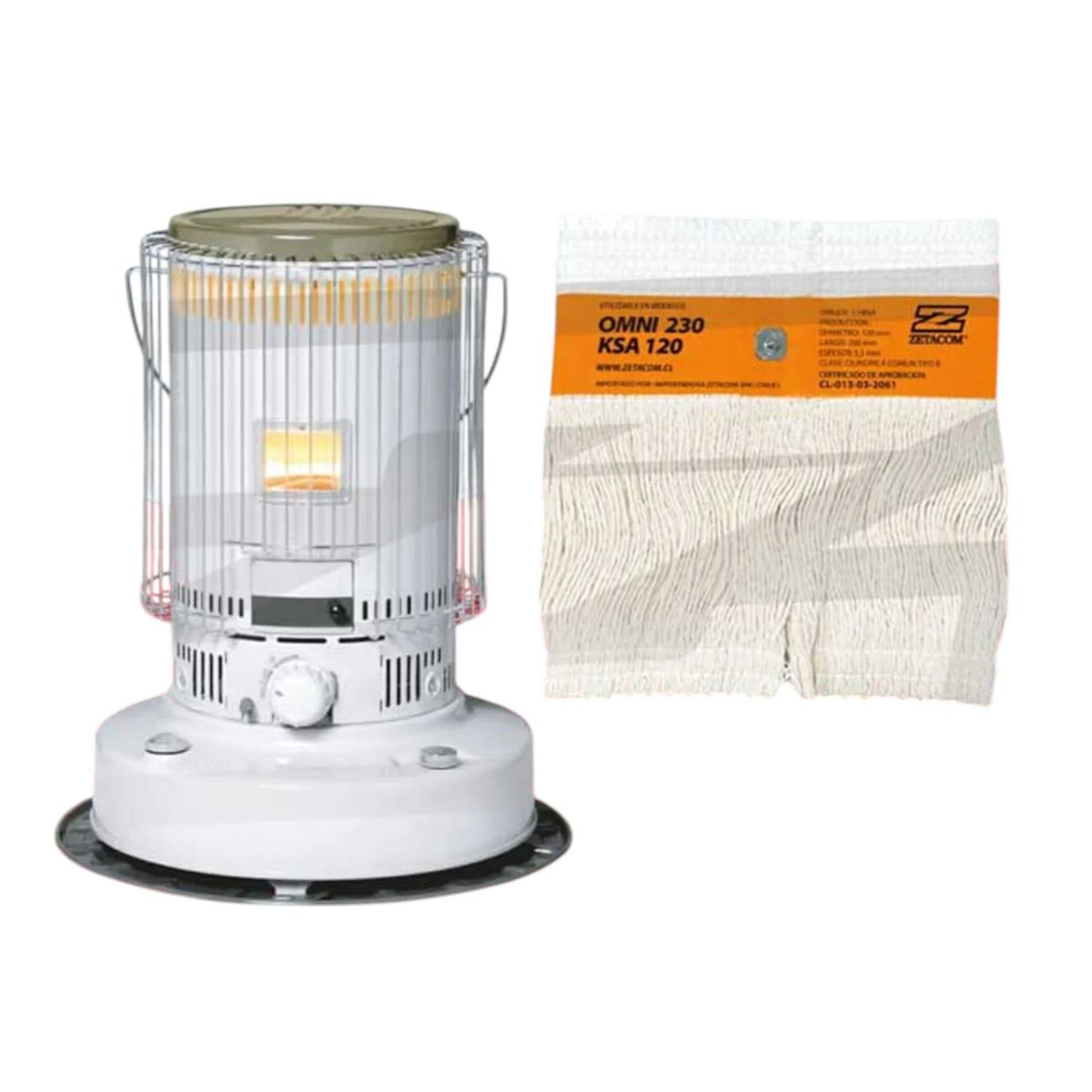 ZETACOM - Mecha Para Estufa Toyotomi OMNI230