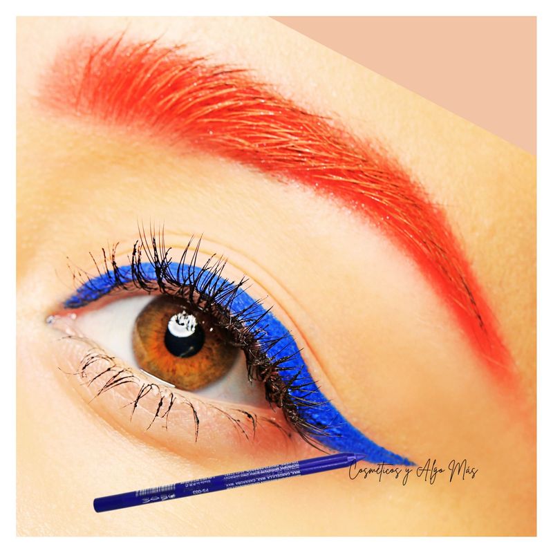 GENERICO - Lapiz delineador de ojos textura en gel color azul
