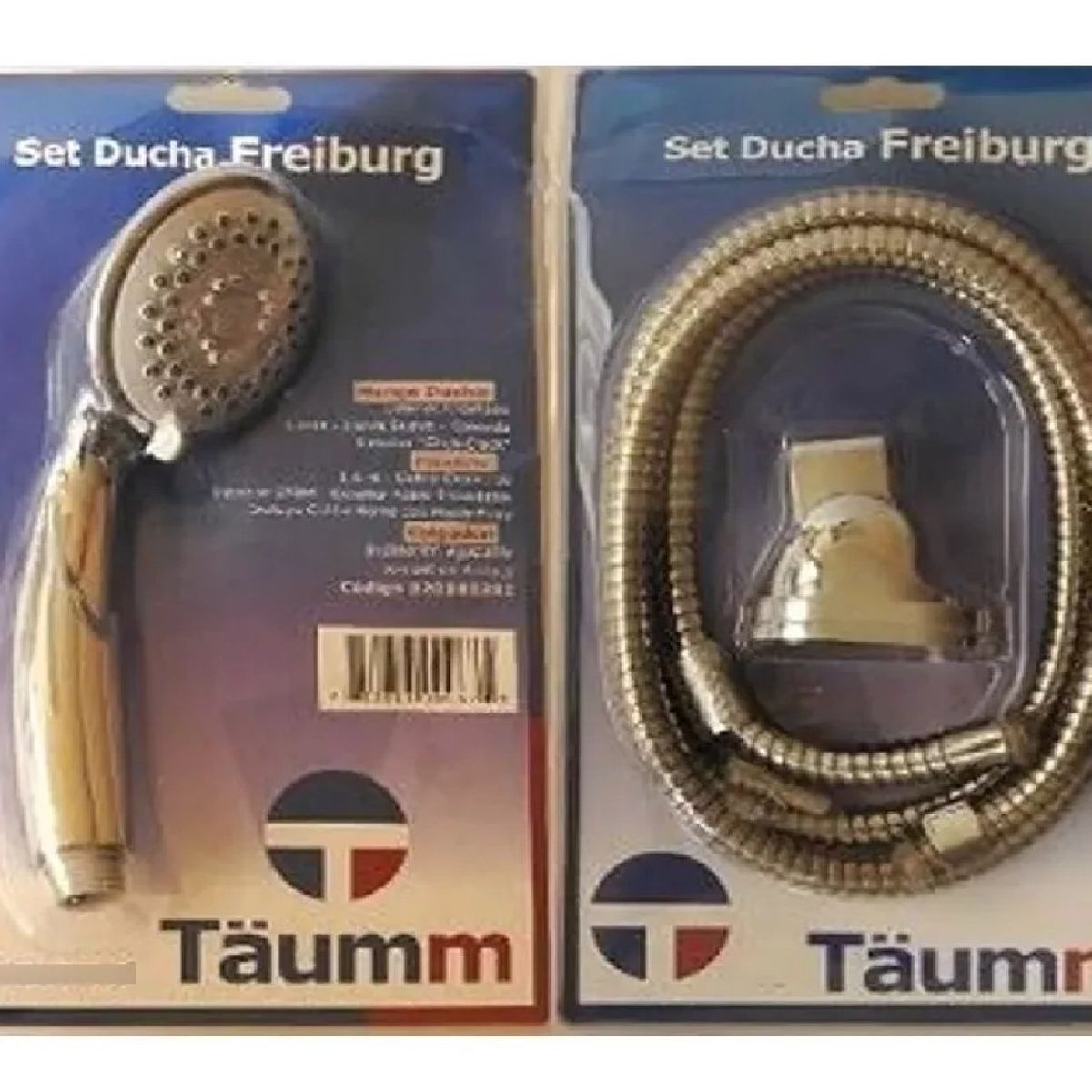 TAUMM - Set De Ducha Teléfono Juego De Ducha 1.6 Metros Taumm