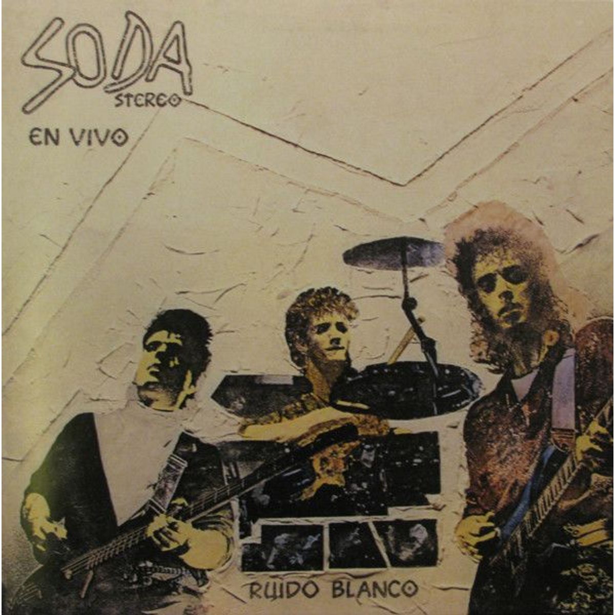 GRUPO LASER DISC - VINILO SODA STEREO RUIDO BLANCO 1LP