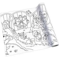 GENERICO - Adhesivo Para Colorear Diseño Parque 4mts - SC