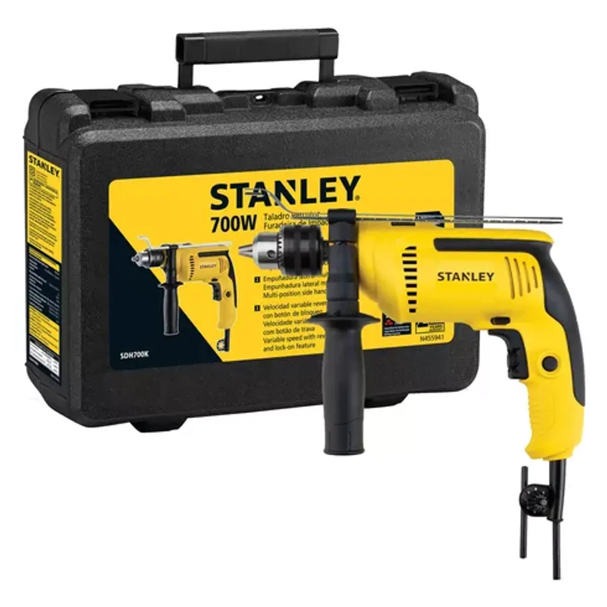 STANLEY - Taladro Percutor Stanley Sdh700k-b2c 700w
