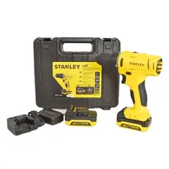 STANLEY - Taladro Rotación 12v + 2 Baterías Scd12 Color Amarillo