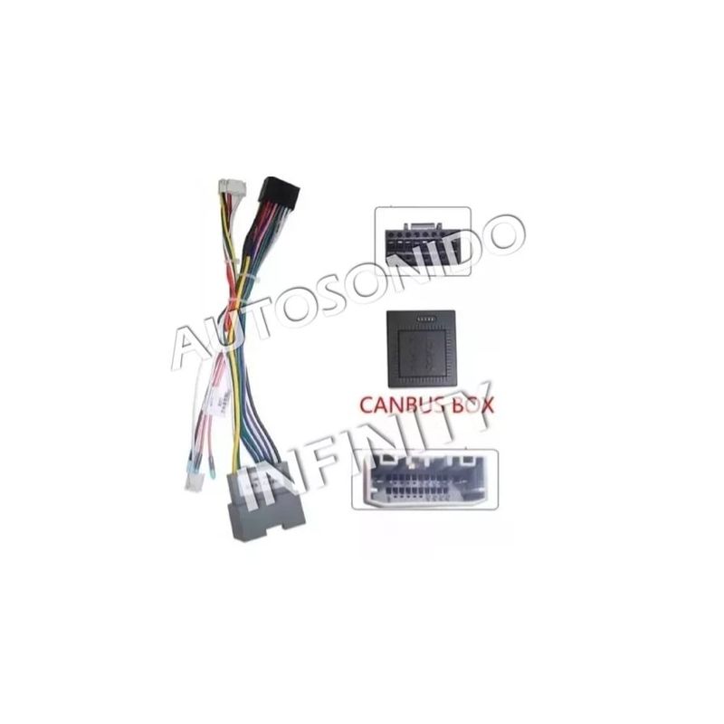 JEEP - Arnes Interface Canbus Jeep Radio Android Sin Perder Mandos