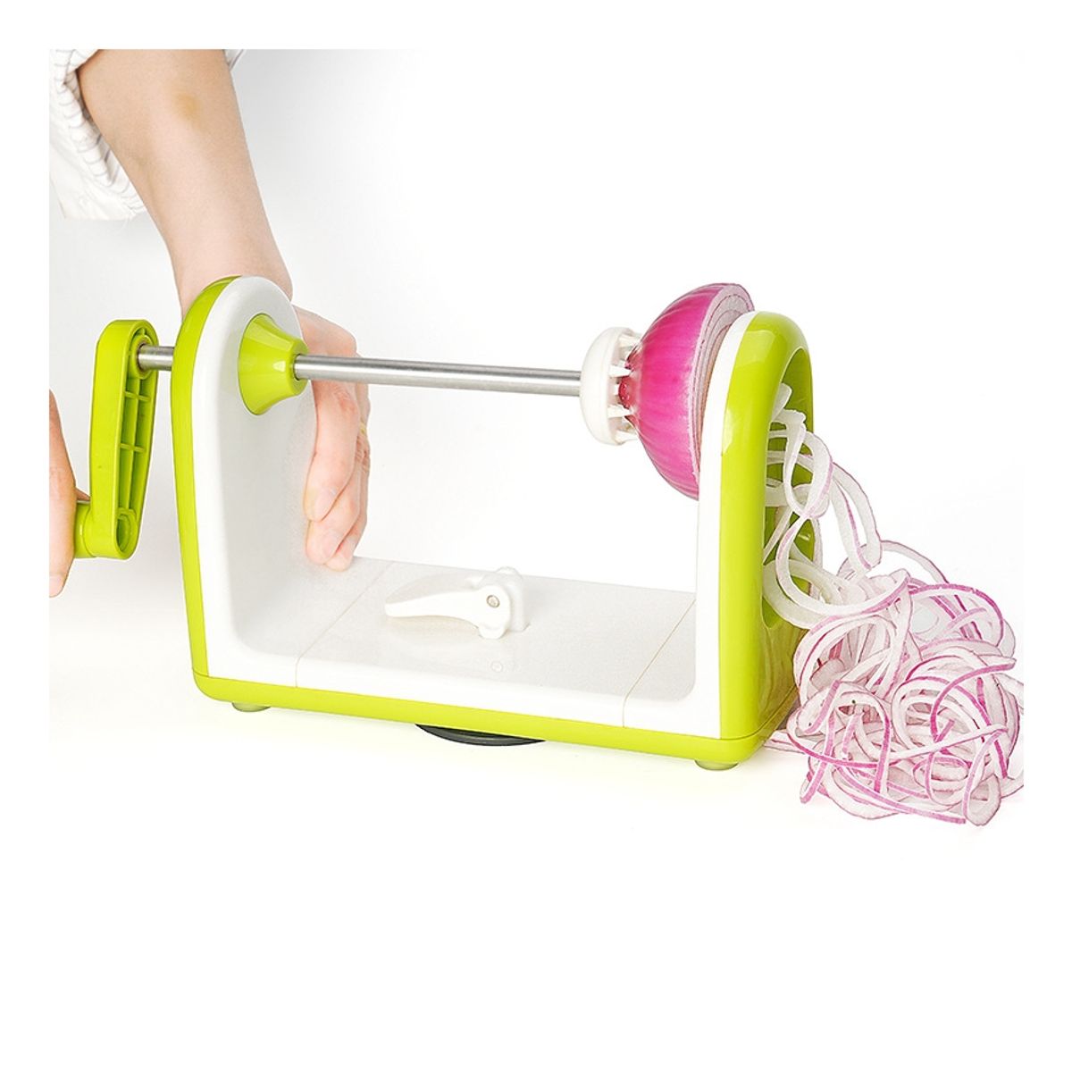 GENERICO - Cortador De Verduras Multifuncional Espiral Rebanador Ralla