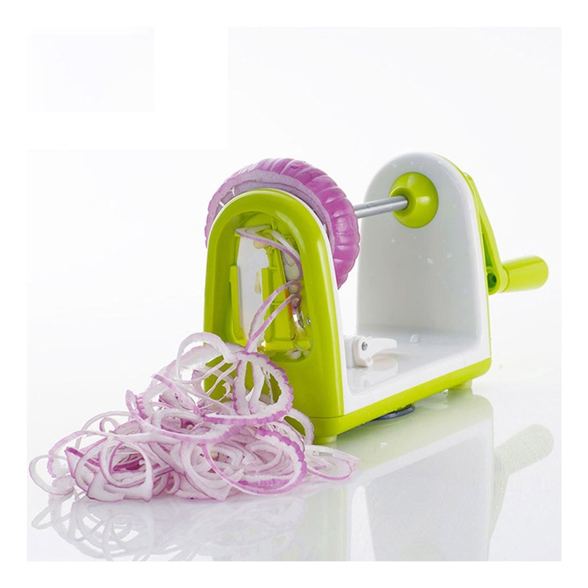 GENERICO - Cortador De Verduras Multifuncional Espiral Rebanador Ralla