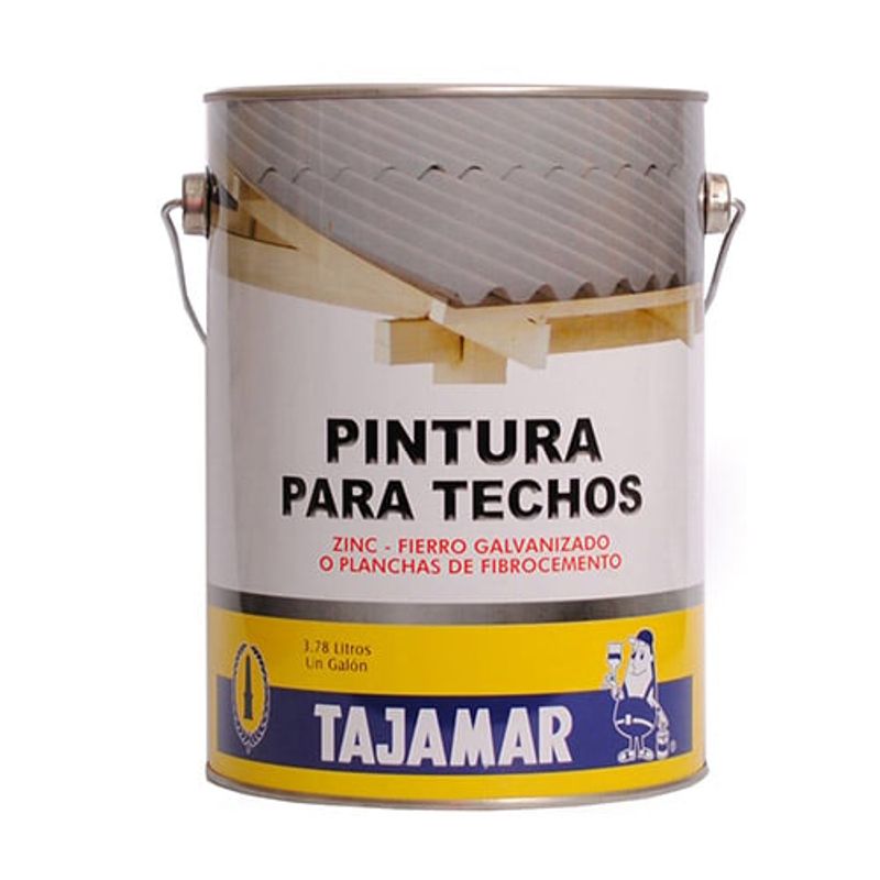 GENERICO - PINTURA TECHOS GAL NEGRO TAJAMAR