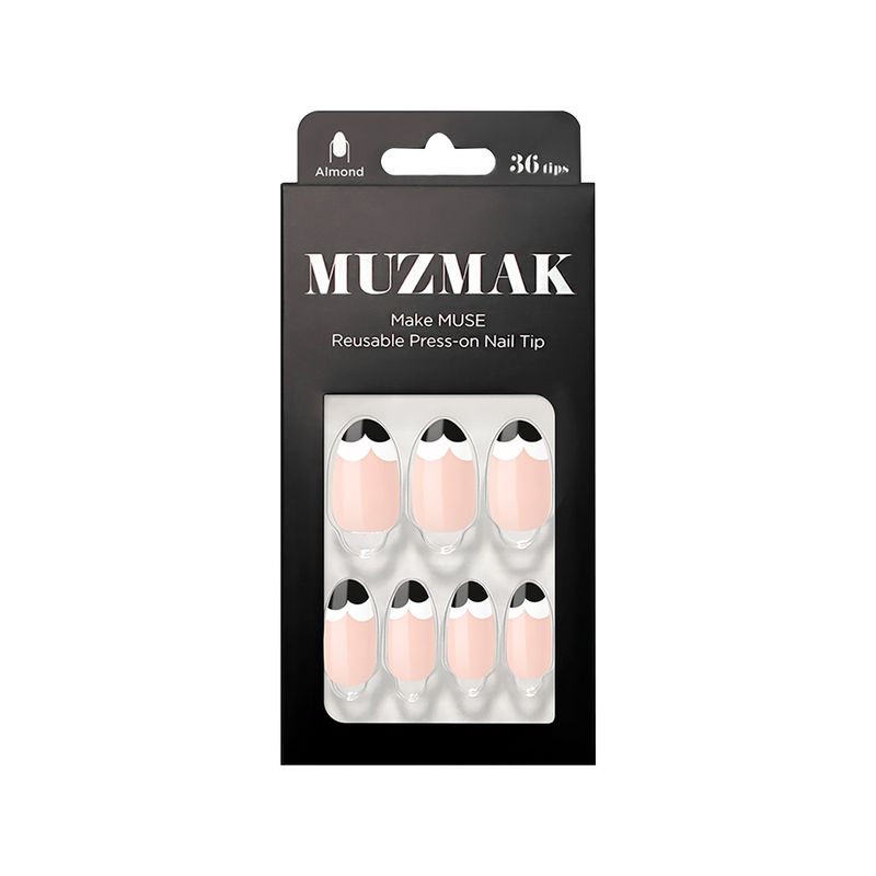 MUZMAK - MUZMAK - Uñas Press On Pansy Almond 36 U