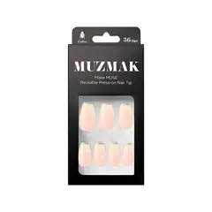 MUZMAK - - Uñas Press On Novella Coffin 36 U