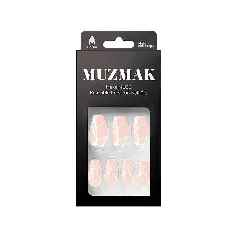 MUZMAK - MUZMAK - Uñas Press On Objet Coffin 36 U