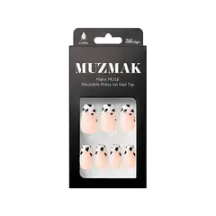 MUZMAK - - Uñas Press On Milk Cow Coffin 36 U