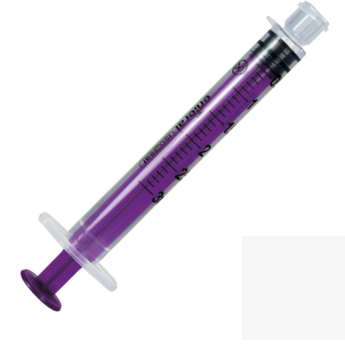 GENERICO - Jeringa Enfit 3 ml Medtec Pack 20 Unidades