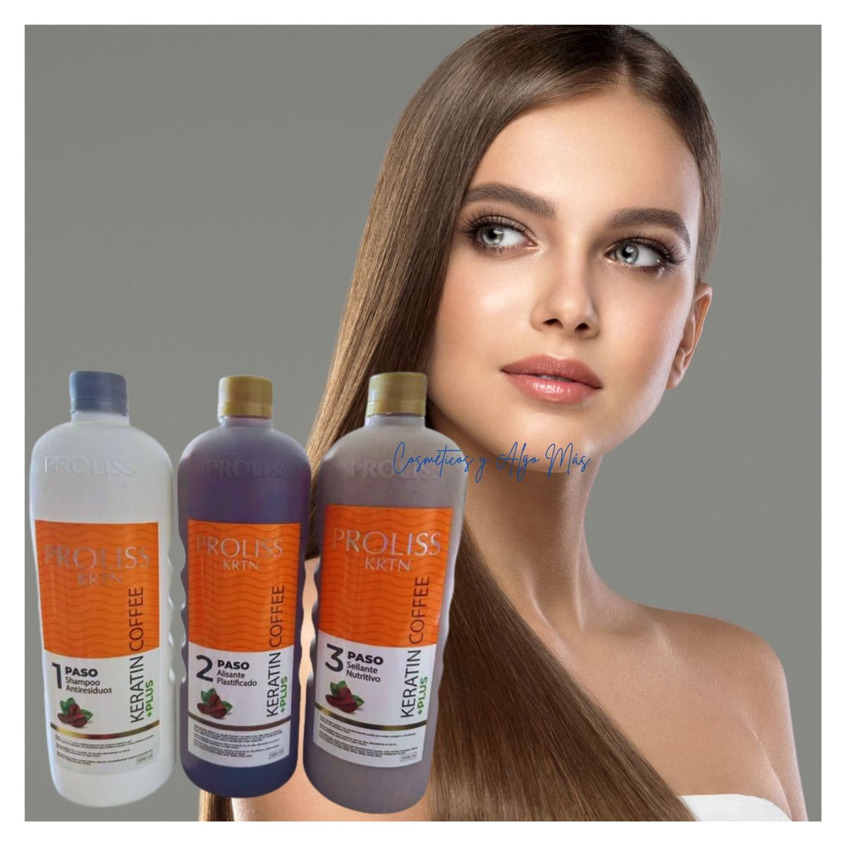 PROLISS - KIT 3 PASOS ALISADO PROFESIONAL PROLISS EFECTO PLASTIFICADO