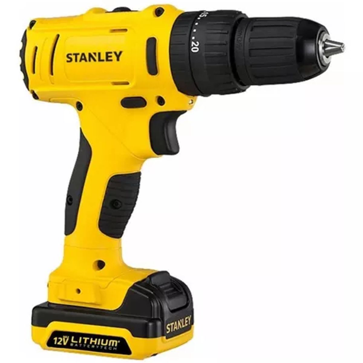 STANLEY - Taladro Percutor Atornillador Inalámb Stanley Sch121s2ka + Accesorios