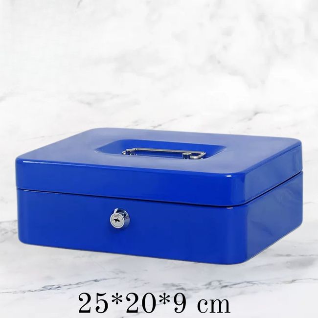 HOMESTAR - Caja de Dinero de Metal con Cerradura L