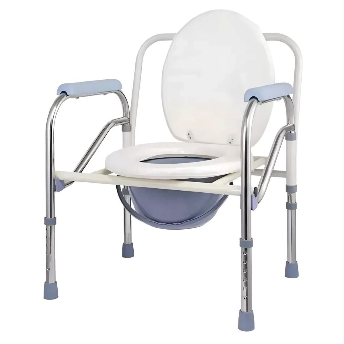 Baño Inodoro Para Discapacitado Silla Portátil Plegable, marca GENERICO - Foto Principal