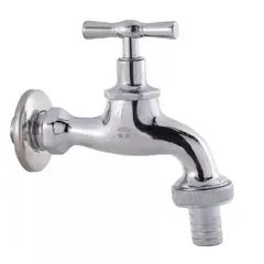TAUMM - Llave Lavadero Con Flange He He 12 X 34