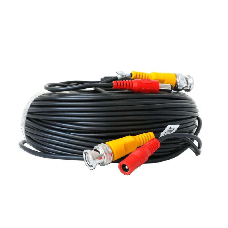 DM - CABLE CÁMARA SEGURIDAD VIDEO+ CORRIENTE 30 MTS