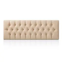 MUEBLES HVM - Respaldo Capitone Antonia HVM 2P Damasco Felpa