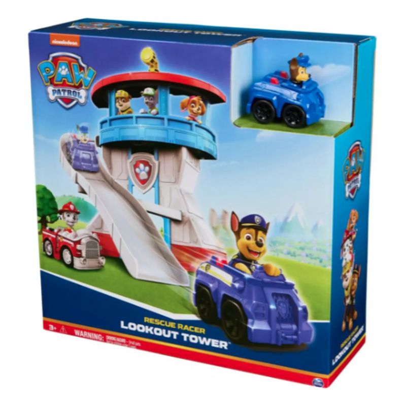 PAW PATROL - Paw Patrol Set De Juego Torre De Rescate Con Chase