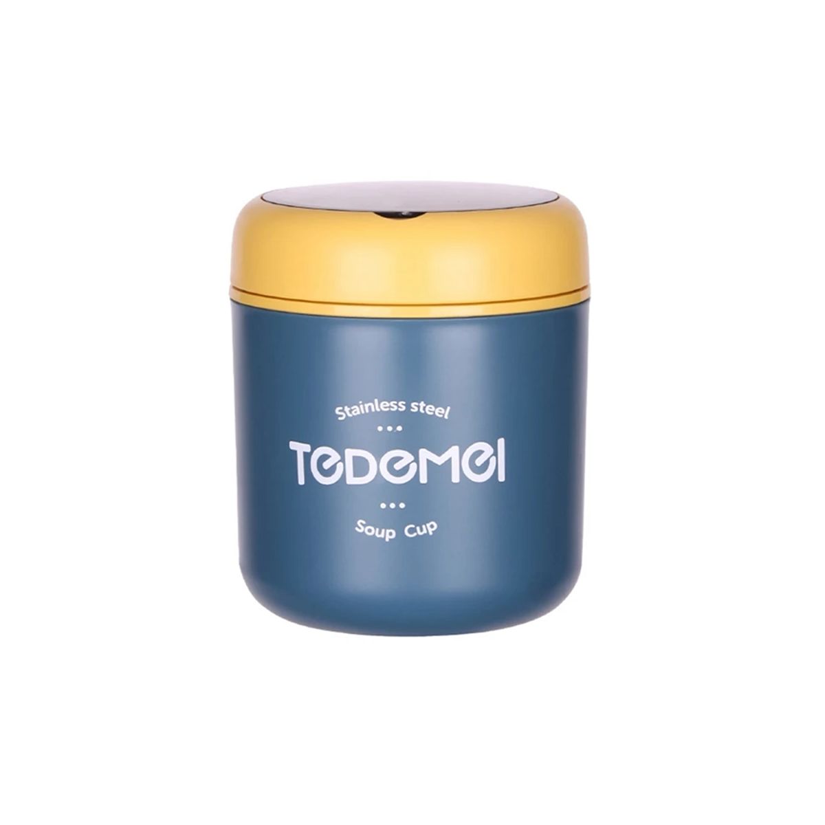 GENERICO - Taper Para Comida Reutilizable Fuente Colacion Niños 530ml Azul