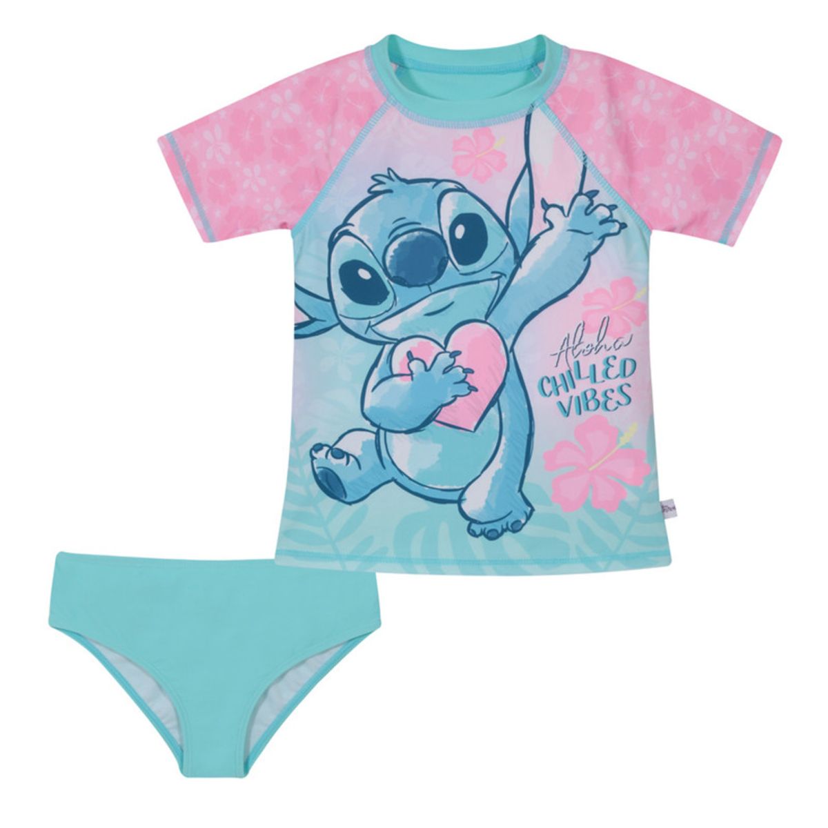 DISNEY - Traje de Baño Niña Set UV50+ Stitch Disney DISNEY